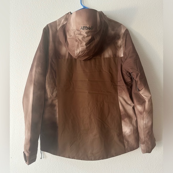 Oakley Holly Anorak Jacket Brown Clouds - Picture 2 of 8